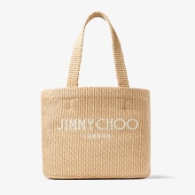 ジミーチュウ トートバッグ ナイン NINE2FIVE ラフィア JIMMY CHOO ショルダーバッグ