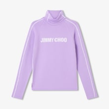 Wisteria Wool Knit Ski Sweater with Jimmy Choo Logo JC Sweater Ski Capsule JIMMY CHOO NZ