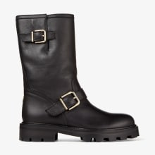 Jimmy choo biker boots best sale fur lined