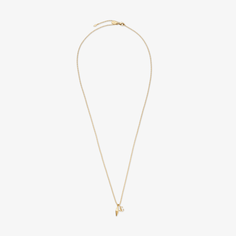 DIAMOND JC CHAIN｜ゴールド仕上げ JC チェーンネックレス｜新作コレクション| ジミー チュウ JP