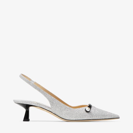Balenciaga glitter slingback online