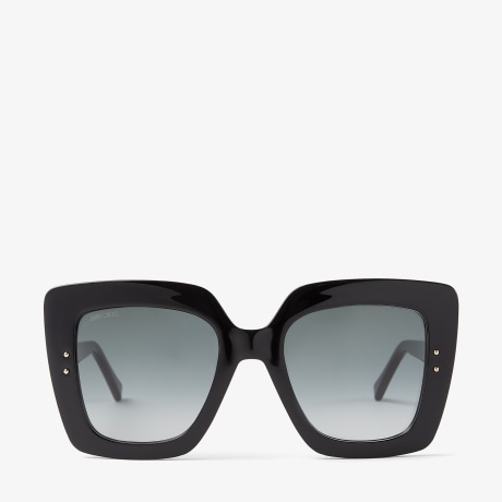 Buy TAKING BACK A STEP BLACK ROUND SUNGLASSES for Women Online in India