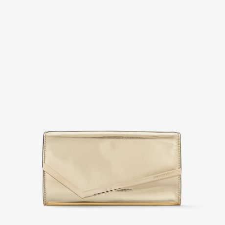 Gold patent discount clutch bag