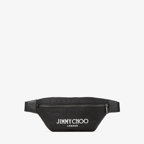 FINSLEY Black Nylon Belt Bag Autumn Collection JIMMY CHOO