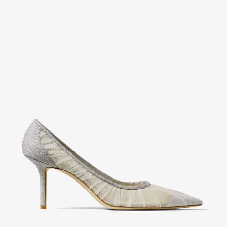 Love 65 | Gold Glitter Pumps | Jimmy Choo
