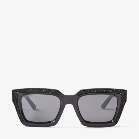 Jimmy choo frames online with swarovski crystals