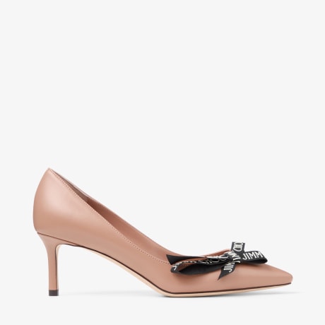 Romy 60 Ballet Pink Nappa Leather Pumps New Collection JIMMY CHOO