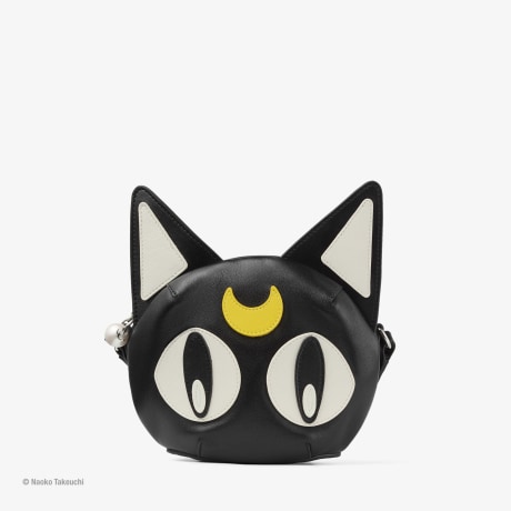 Luna Mini Bag | Black Nappa Leather Mini Bag | JIMMY CHOO
