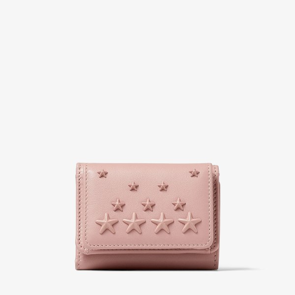 スタースタッズ付き Blossom スムースカーフレザー・ウォレット | NEMO  