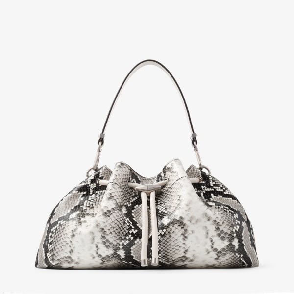 Cinch M Roccia Snake Print Bag JIMMY CHOO
