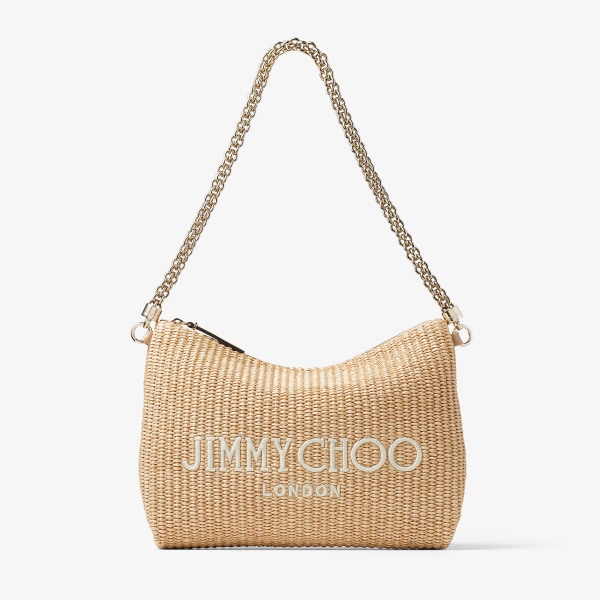 Cinch Mini | Tan Suede Mini Bag | JIMMY CHOO