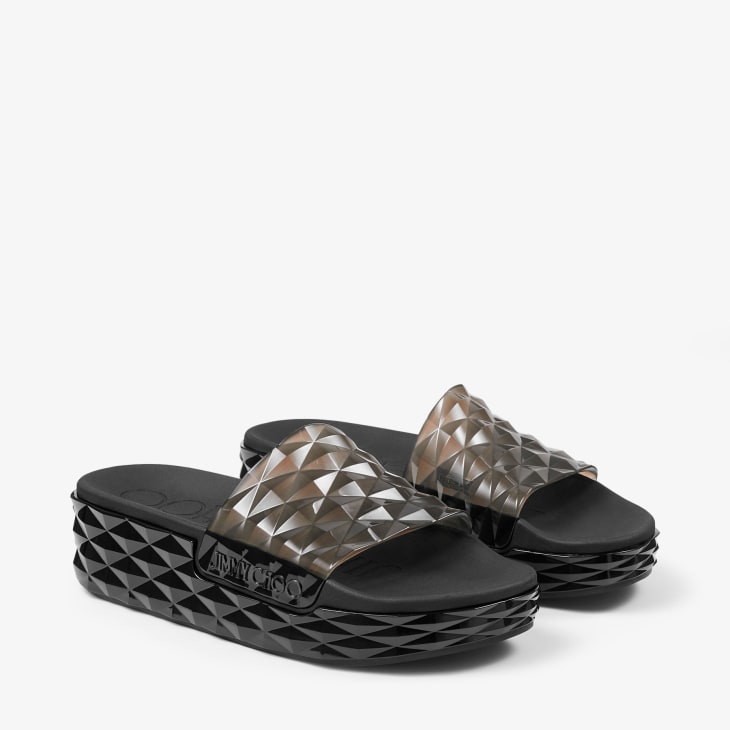 Diamond studded slides shop