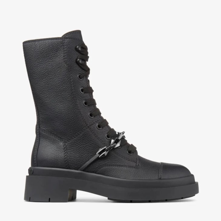 Jimmy choo lace up booties cheap