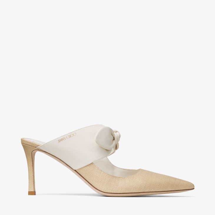 Jimmy choo 2025 thick heel