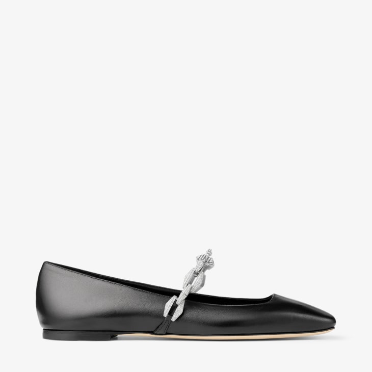 Jimmy Choo ジミーチュウ/グログランボ ウフラットシューズ Jimmy Choo ジミーチュウ/グログランボ ウフラットシューズ