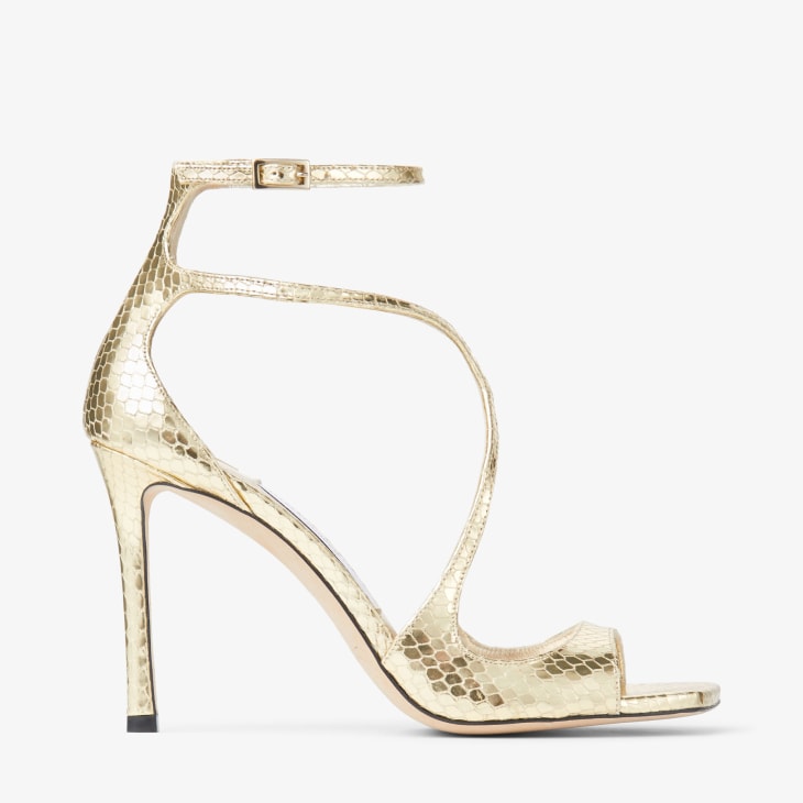 Jimmy choo minny on sale gold