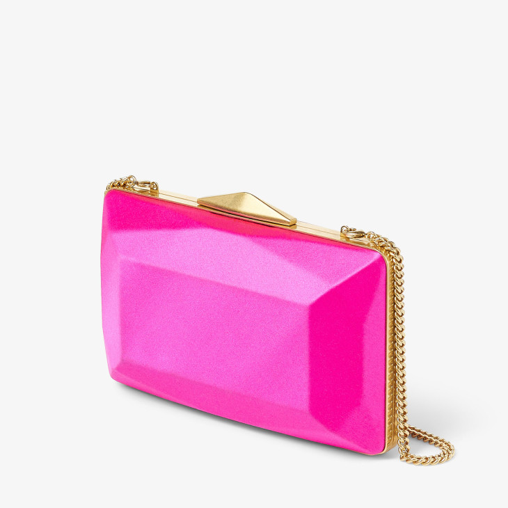 Gold box cheap clutch bag