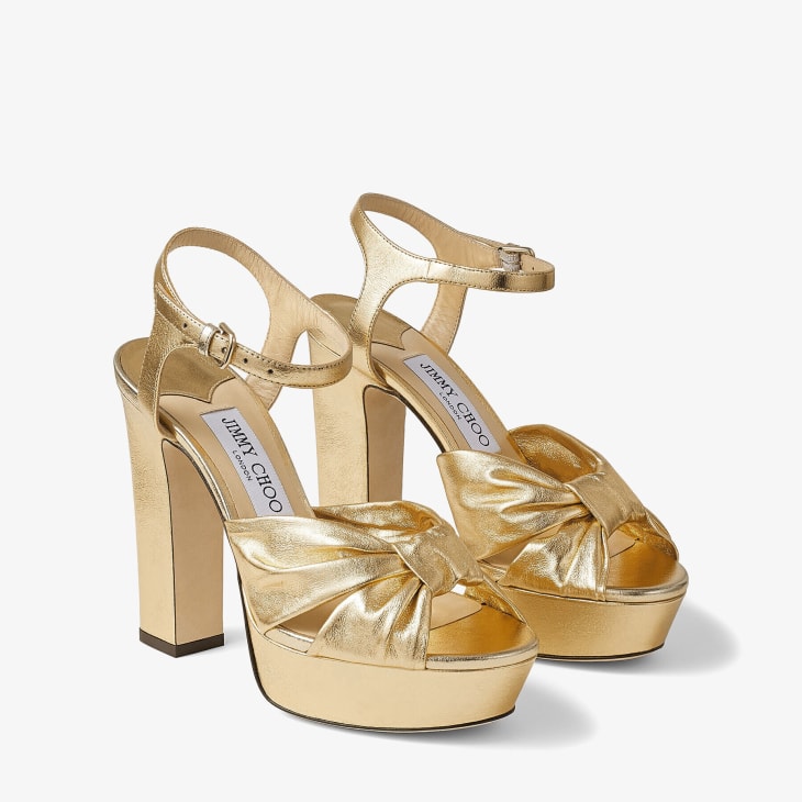 Gold platforms on sale
