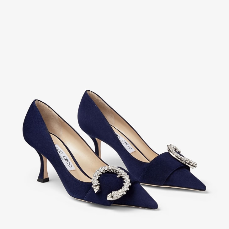 Jimmy choo shoes blue hot sale
