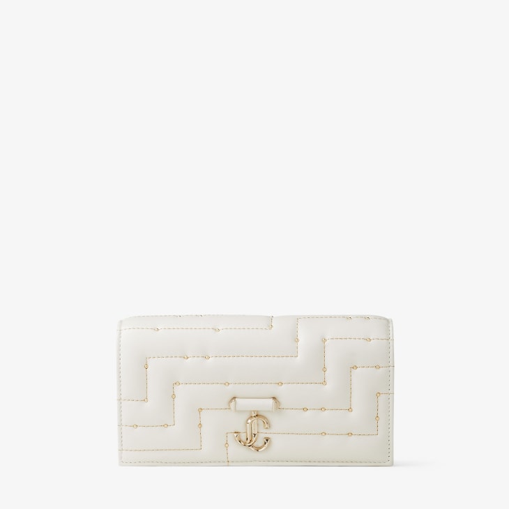 Jimmy choo quilted nappa leather card holder – Italy Station