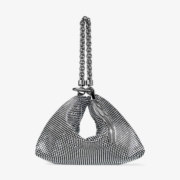 Black circle clutch bag deals