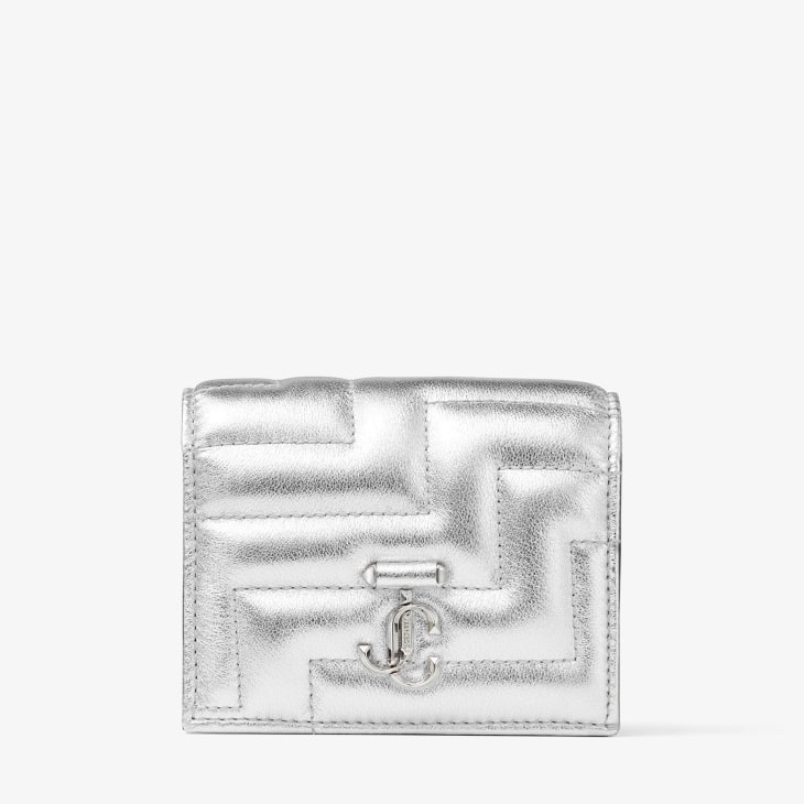 JIMMY CHOO Lawrence studded pebbled-leather wallet | THE OUTNET