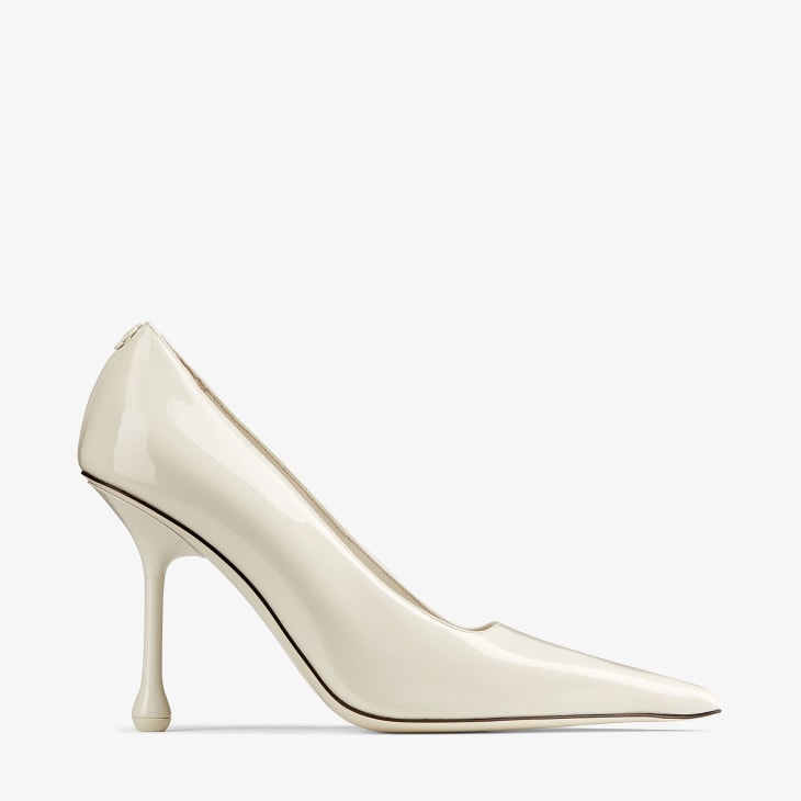 Buy LONDON STEPS Women White Solid Slim Heels - Heels for Women 12616790 |  Myntra