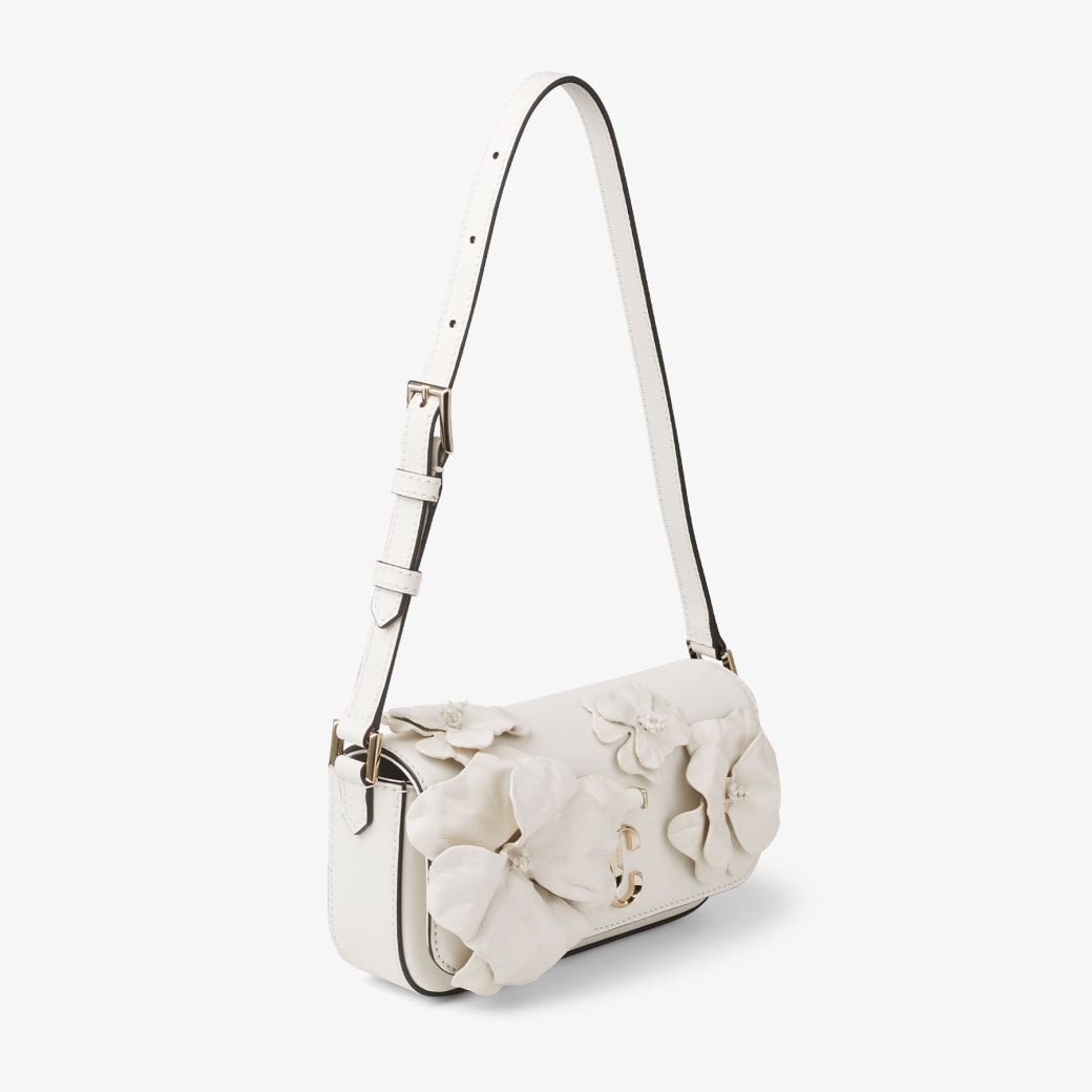 Jimmy choo leather online shoulder bag