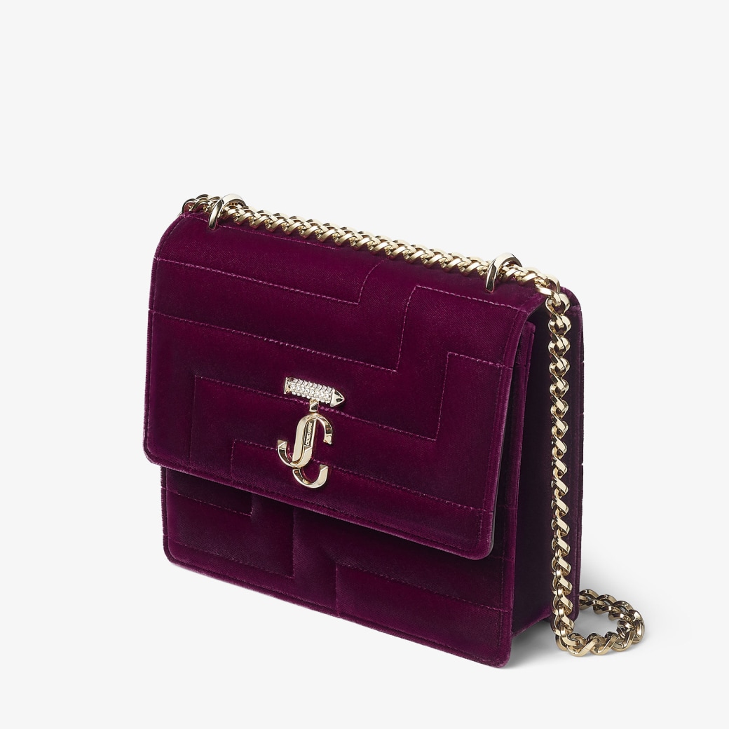 Jimmy choo online purple purse