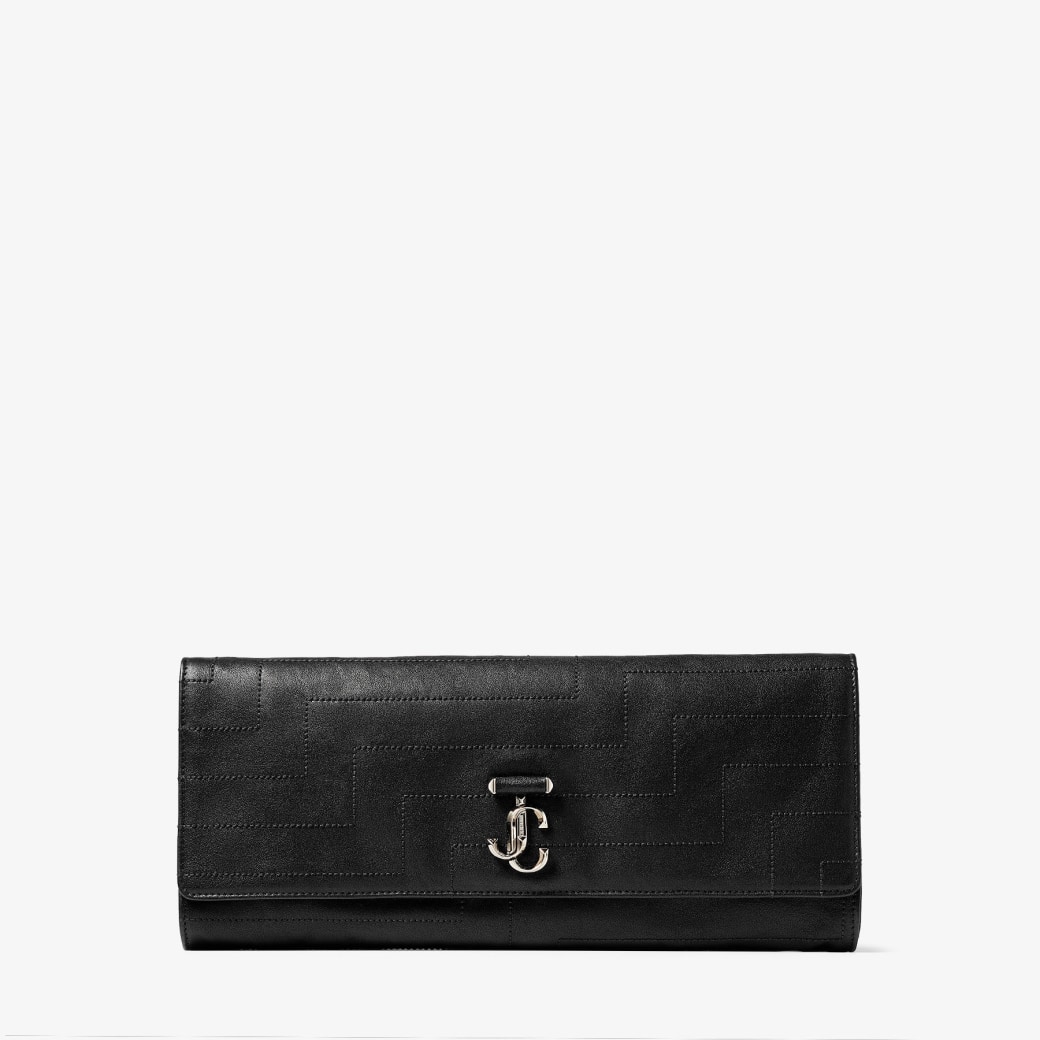 Soft black leather clutch bag new arrivals