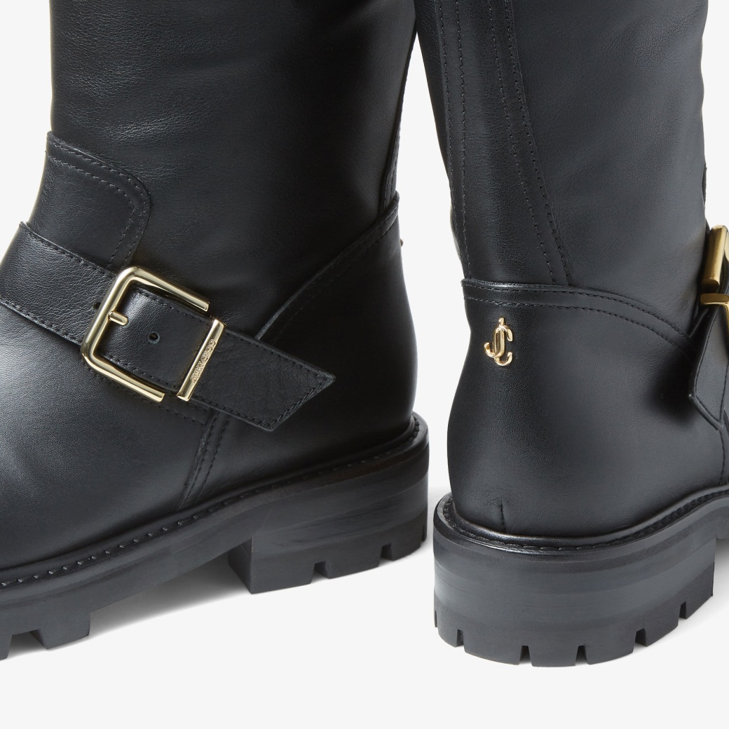 Jimmy choo biker boots hot sale