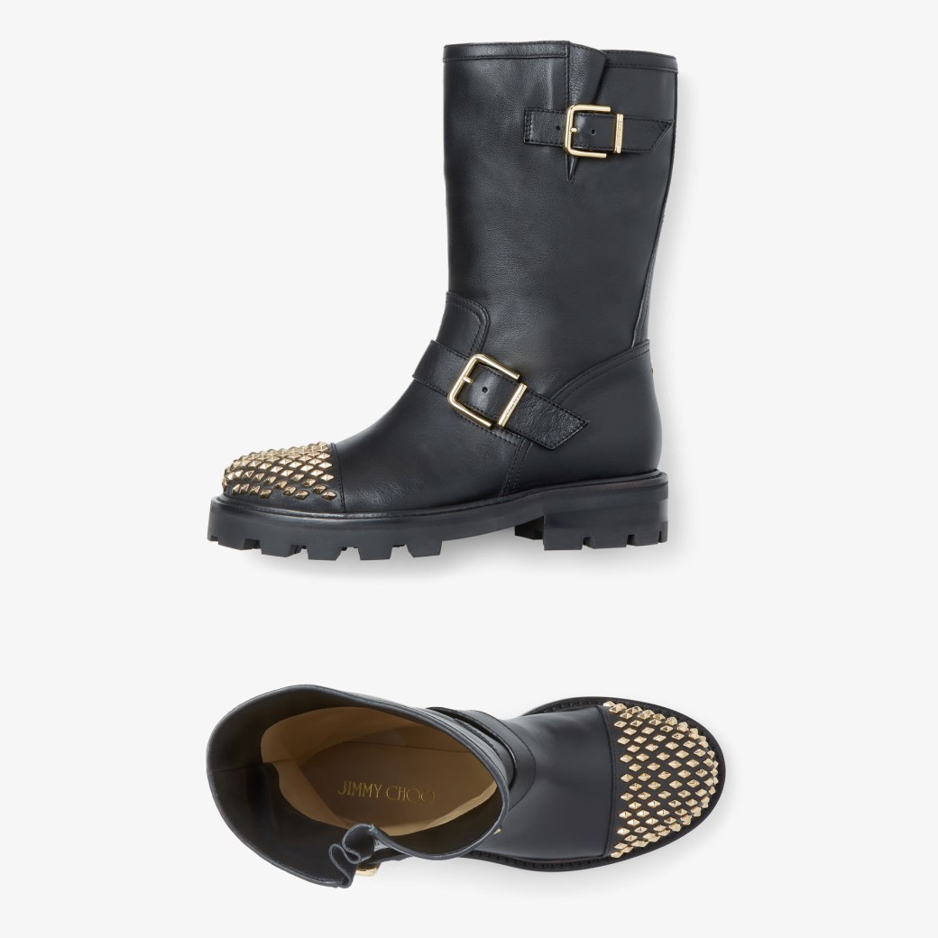 Jimmy choo shop biker boots sale