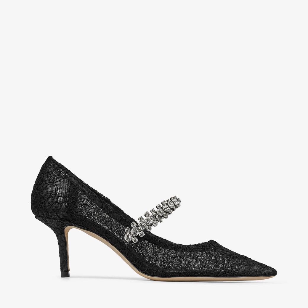 Jimmy choo lace discount pumps