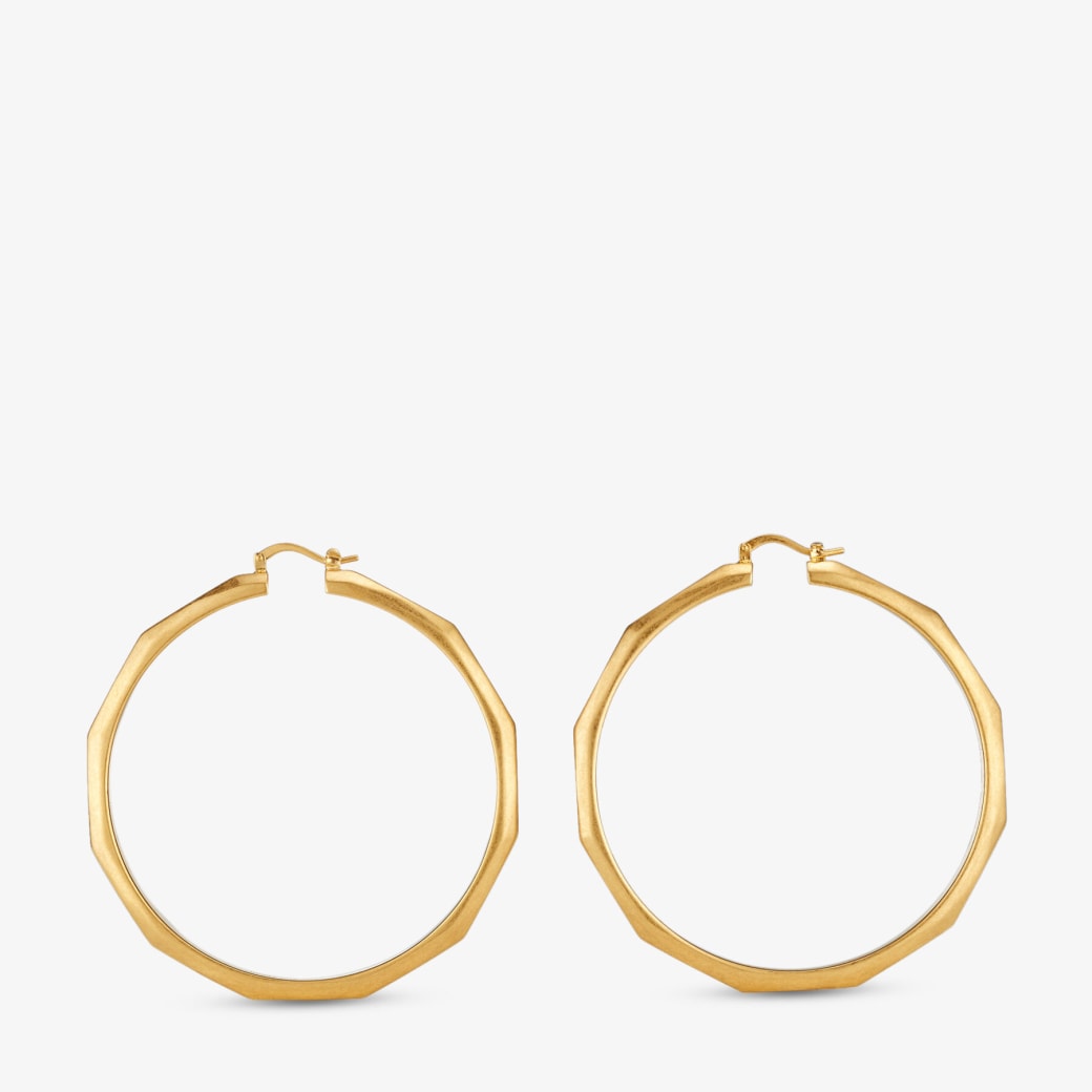 Small chain hoop earrings cheap
