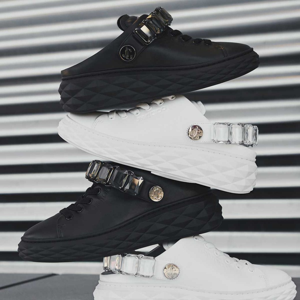 Jimmy choo sneakers black top