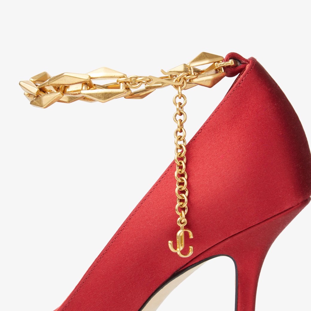 Jimmy choo shop red high heels