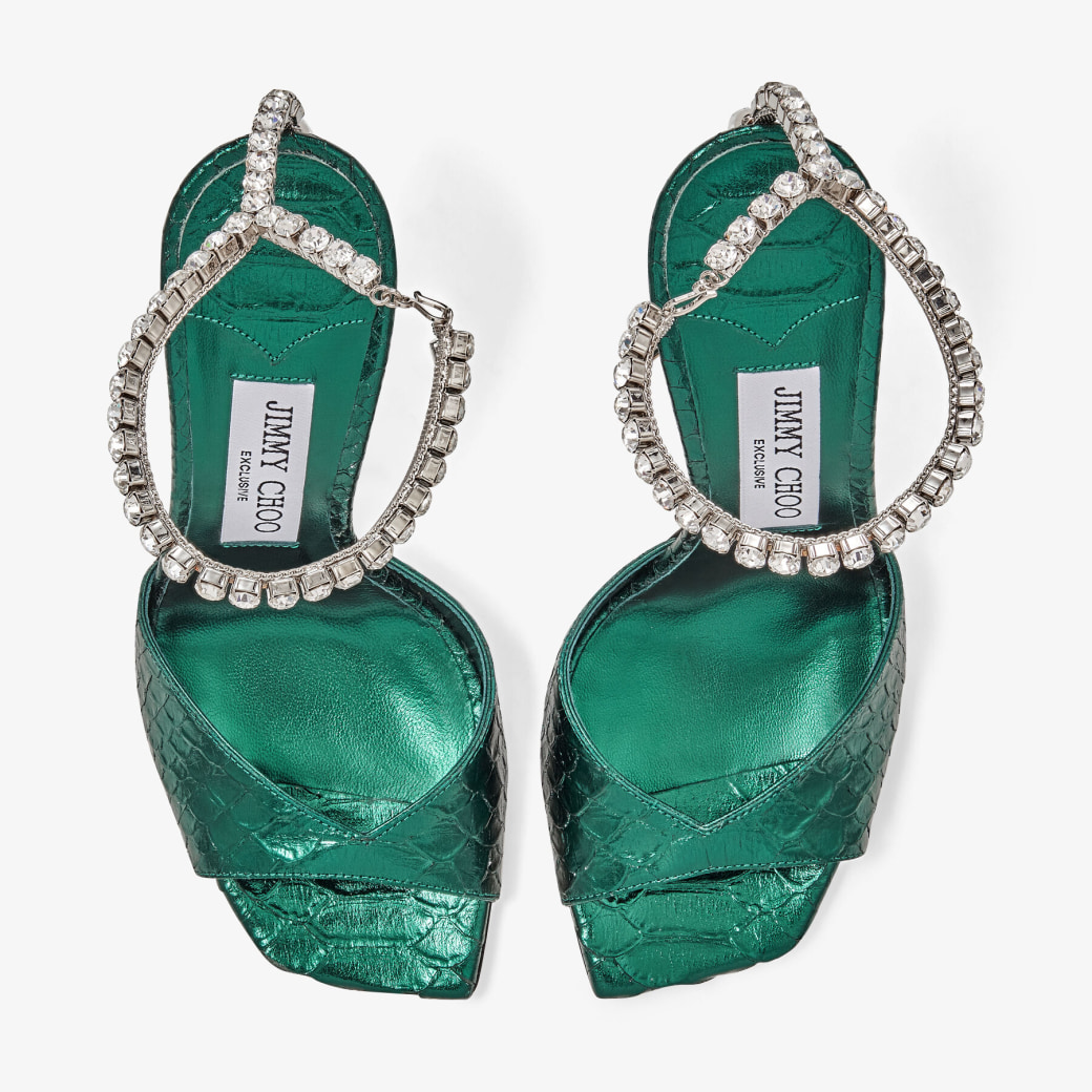 Jimmy choo shop green shoes
