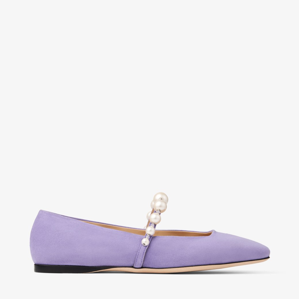 Jimmy choo pearl flats sales