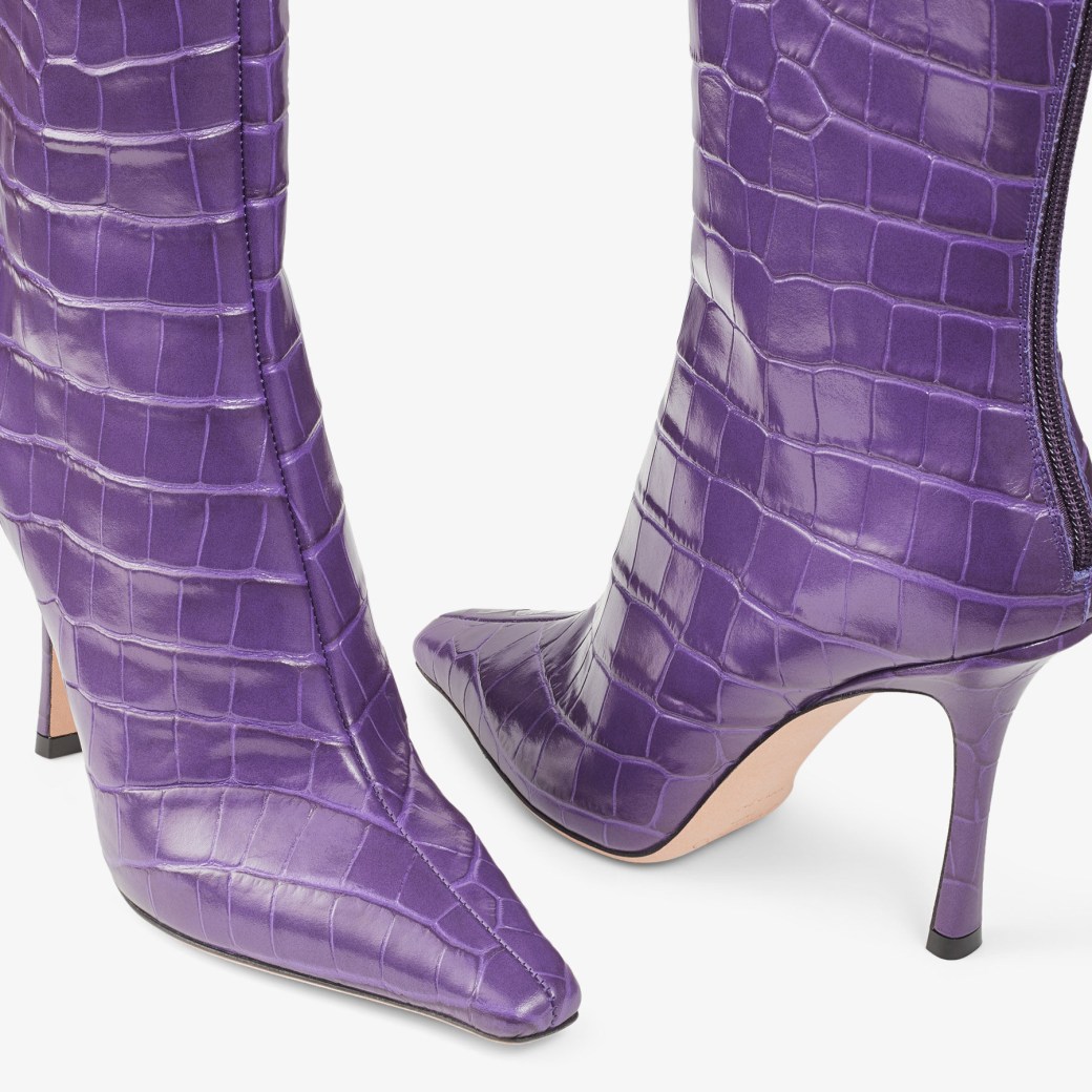 Jimmy choo croc boots on sale