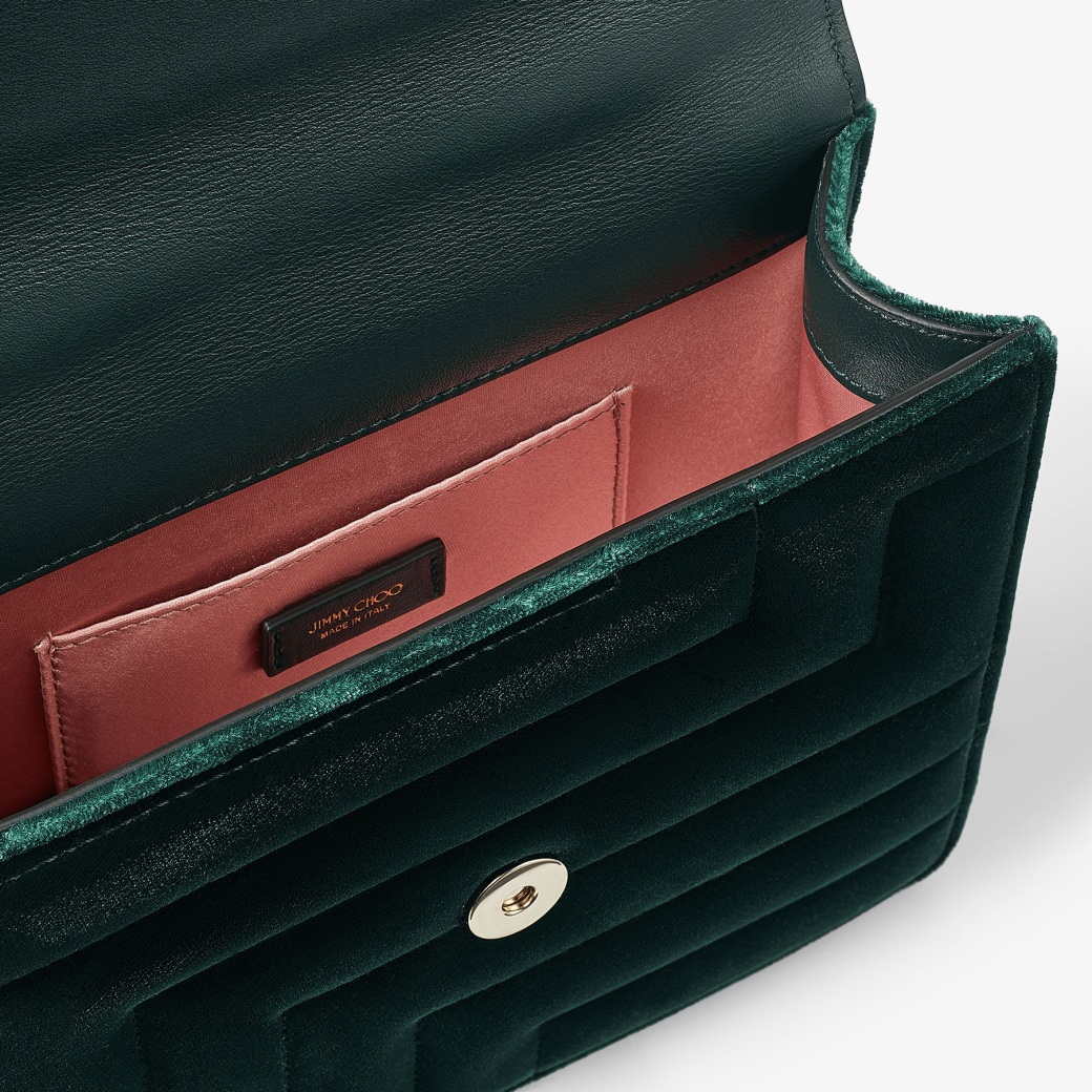 Jimmy choo green bag discount