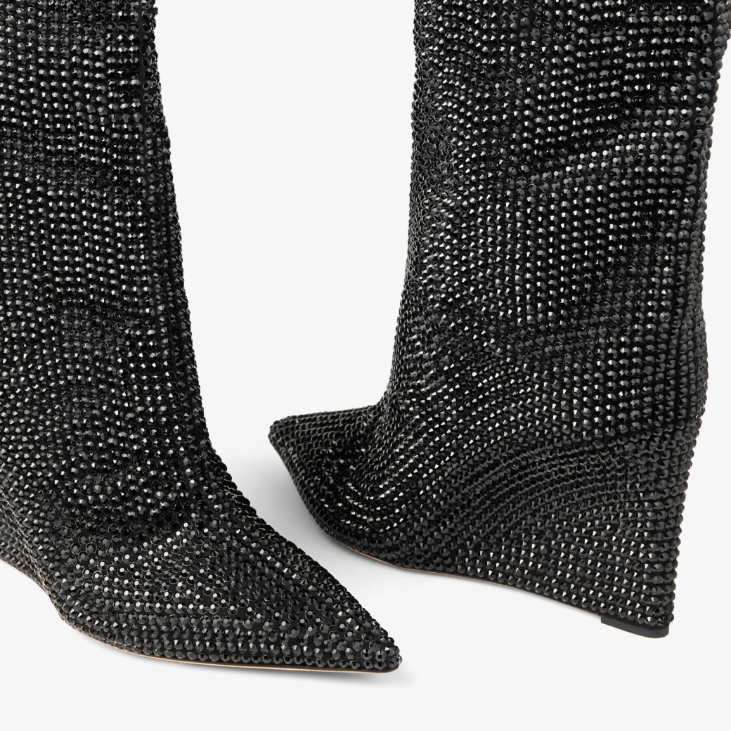Jimmy choo clearance rhinestone boots
