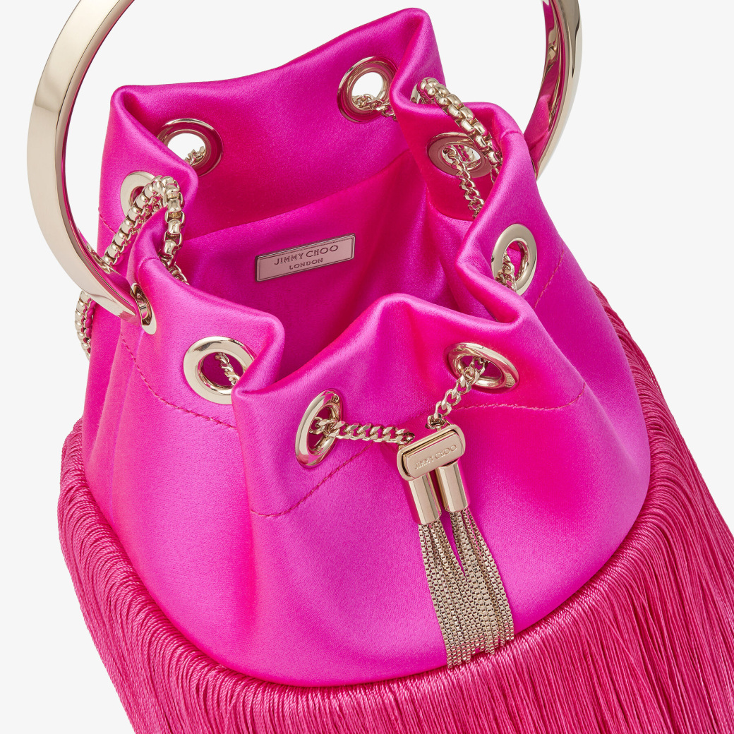 Jimmy choo top fringe bag