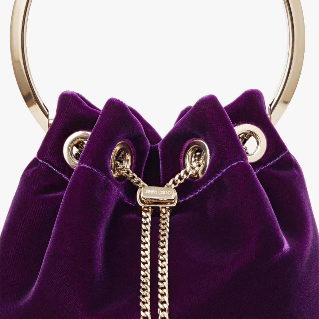 Jimmy choo velvet bag outlet