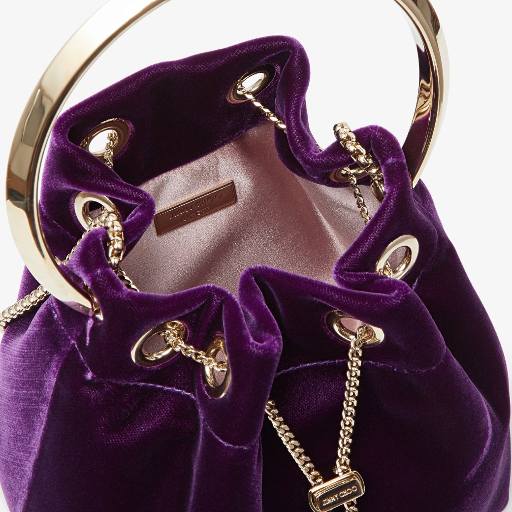 Jimmy choo velvet best sale bag