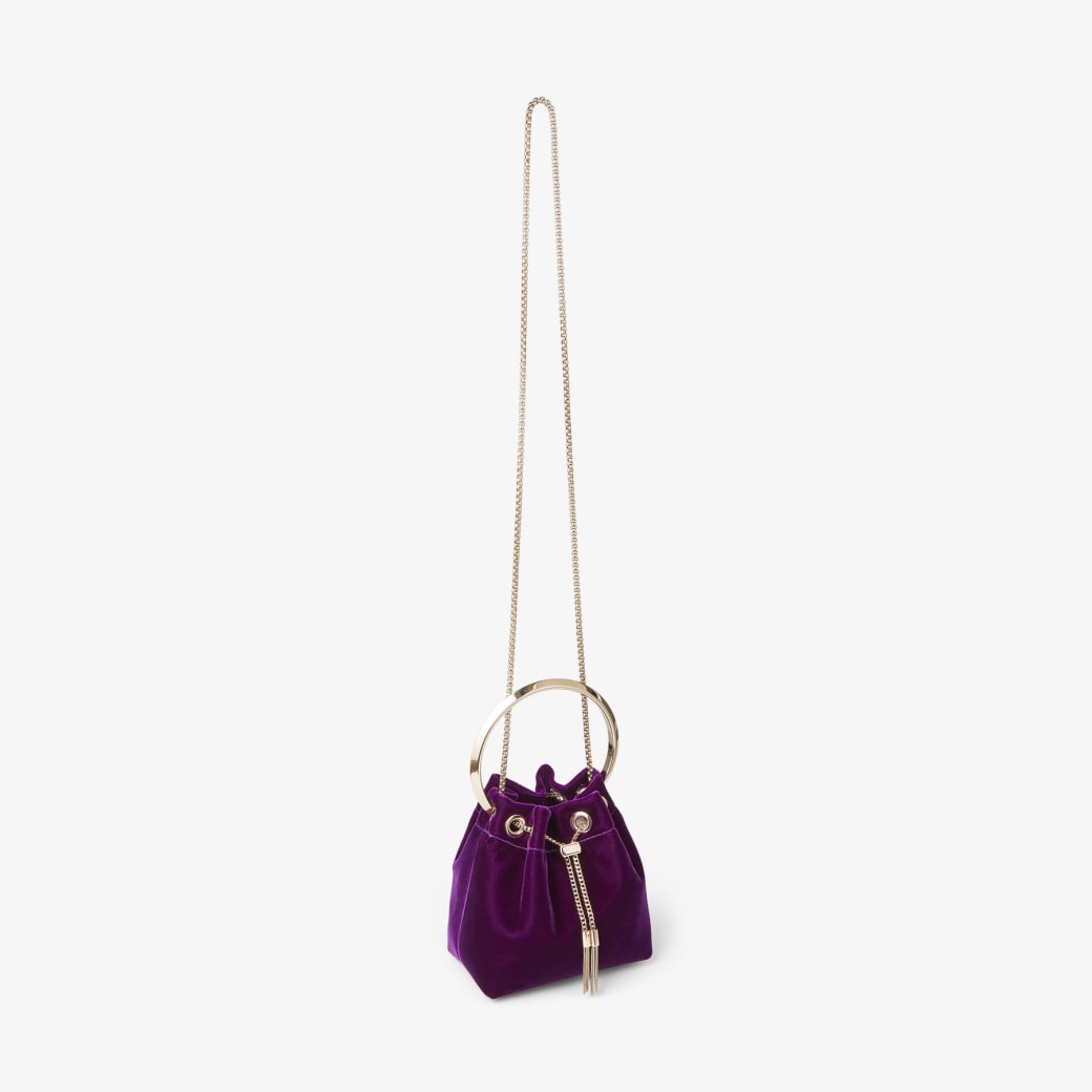 jimmy choo velvet bon bon bag