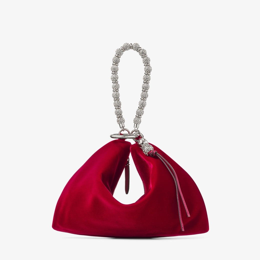 Jimmy choo red clutch shop