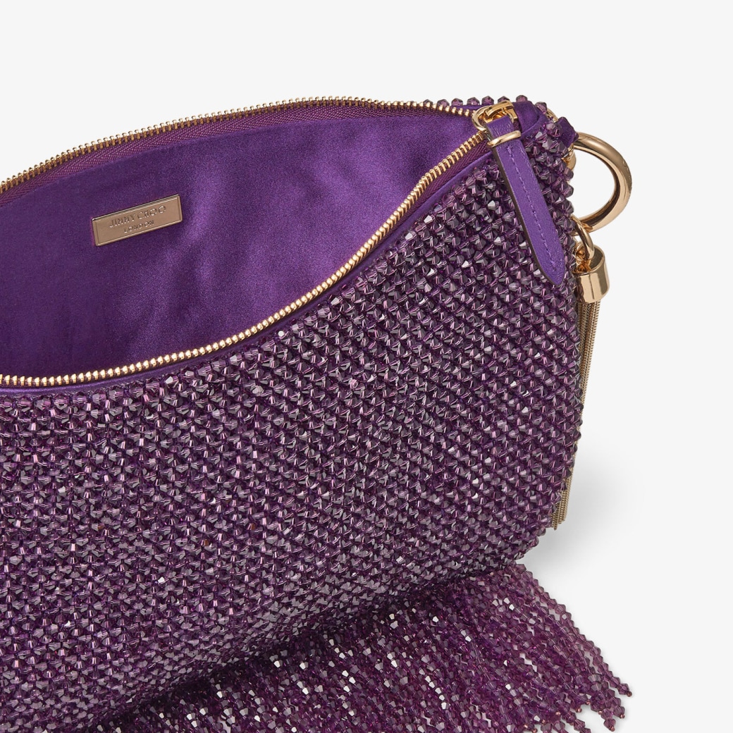 Jimmy choo purple purse online
