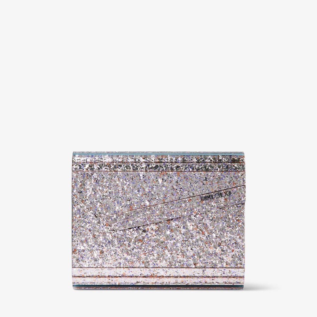 Candy | Sprinkle Mix Glitter Acrylic Clutch Bag | JIMMY CHOO