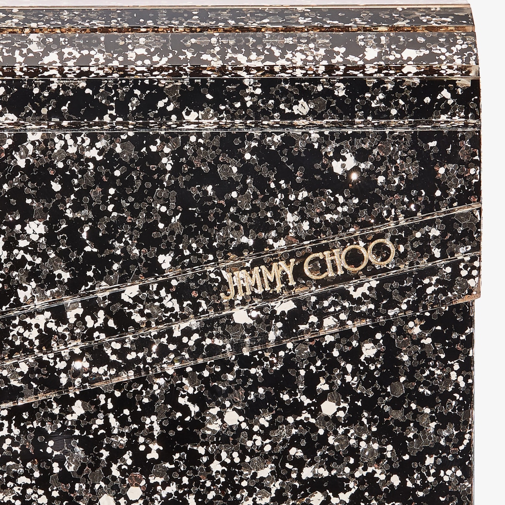 Jimmy choo hotsell candy glitter clutch