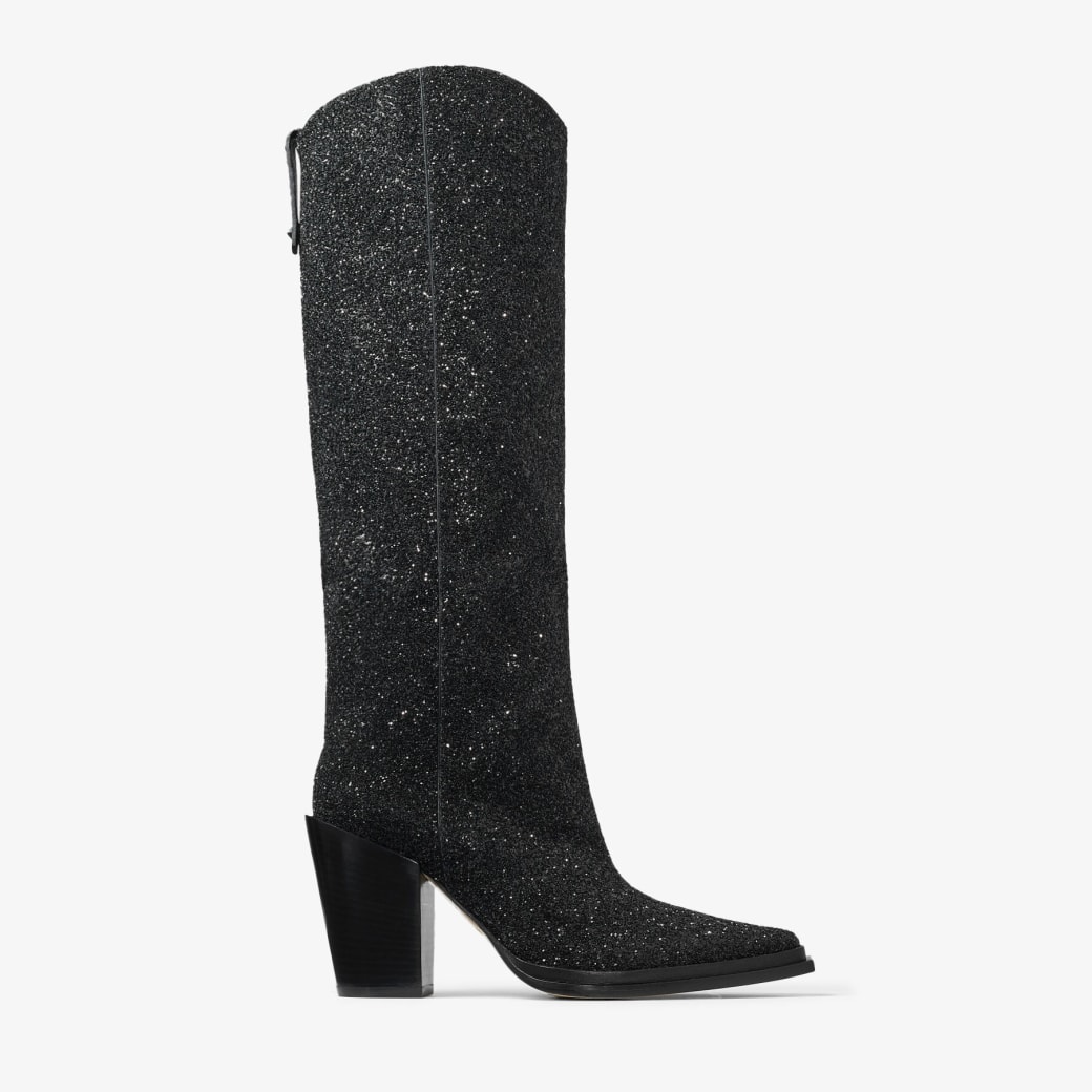 Jimmy choo glitter boots hotsell